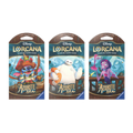 Disney Lorcana - Azurite Sea Sleeved Booster Pack Art Bundle (3 Pack)